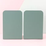 문구용품 책상 책꽂이 철제 이동식 서류 정리함 그린 2p 7062A