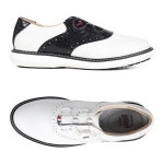 럭스골프 남성 스파이크리스 필드 연습용 가죽 수제 골프화 BTMC1504