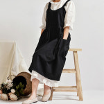 성공시대 린넨프릴 동백이 원피스 앞치마 어린이집 유치원