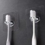 칫솔 걸이 접착식 거치대 행거 꽂이 부착 면도기 욕실 칫솔홀더 DC000419