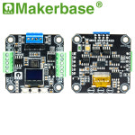 Makerbase Nema 17 서보 드라이버 컨트롤러 MKS 폐쇄 루프 스테퍼 모터 CAN 변환기 256 마이크로 스텝 SERVO42D RS485