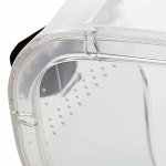 Sellstrom 안전 고글 소프트 보호 보안경 남녀공용 투명 렌즈 다이렉트 벤트 조절 가능한 스트랩 S81000