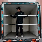 컨테이너 가로바 벽면 지지봉 세로바 화물 고정폴대 스틸 1524