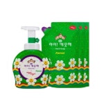 라이온코리아 아이깨끗해 리미티드 에디션 위글위글 숲속 산책 490ml + 450ml x 3개(리필)