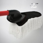 가죽그립 극세사 형털이개