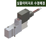 KCC KCC정공 베이스 배관형 솔레노이드 밸브 N O 케이시시정공 국산 공압 KYJ10S-31-02-3L DC24V