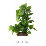 수족관 꾸미기 하트잎 조화 어항꾸미기 어항장식