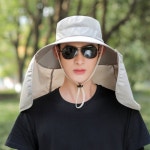 남성 햇빛 가리개 모자 자외선 등산 썬캡