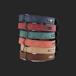 애견 목줄 개줄 목걸이 가죽 개목걸이 67 x 3 0cm