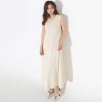 여자니트민소매롱원피스 여름니트롱원피스 나시원피스