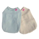 강아지옷 엣지 블링탑 그린 1P 줄무늬 애견 티셔츠