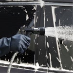 계단청소 강력분사 터짐없는 고압 스텐호스 5m 세차 자동차 차량용 원예용 수도연결