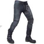 어글리브로스 GUARDIAN QUILTED DENIM JEANS 라이딩 진