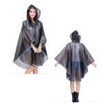 남녀공용 판초 우의 레인코트 휴대용 우비 비옷 등산