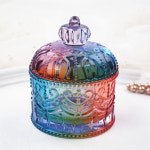 크리스탈 크라운 캔들용기 실리콘 몰드 캔들 석고방향제 레진 공예 아트