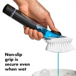OXO 굿 그립 비누 디스펜싱 접시 스크럽 브러시 주방용 청소 브러시 Brush
