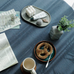 대폭원단 20수 닷지 스트라이프 선염면 원단 1395-1396