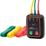 RUOSHUI 비접촉 3 상 시퀀스 검출기 음성 양성 테스터 AC 300mVA 측정 850C 1000V