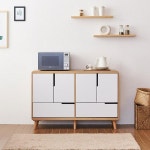 가구샘 와이드 양문 주방 수납장 1200 H6032