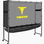 탁구 그물망 공받이 가림막 연습 반밀폐형 펜스 탁구공 셀프 레슨 이동식 A