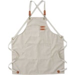 아이엠판다 데님 바리스타 방수 앞치마 1개