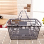 쇼핑마트바구니그레이