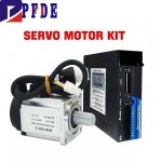서보 모터 200W 400W 600W AC 서보 모터 드라이브 키트 3000rpm 60 플랜지 드라이버 17비트 자기 인코더