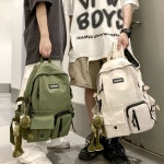 투포켓 백팩 학생가방 남자백팩 앞면 여자백팩 2컬러