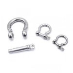 스텐레스 샤클 C형 M6 강력 슬링벨트 체인 연결 고리 WFK89EO