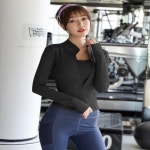 여자 요가집업 필라테스상의 트레이닝집업 여자헬스복