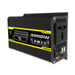 듀얼 USB 자동차 전압 변압기 RV 캐러밴용 디지털 전력 인버터 내장 퓨즈 3000W DC 220V 12V-AC 110