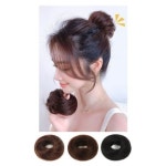 인모 당고머리 똥머리 올림머리 헤어밴드 헤어피스