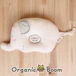 오가닉붐 오가닉붐 착한 유기농 NEW 코끼리 짱구 베개 컨텐츠 참조 1개