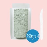 프레시오늘 신선냉장 리얼 과일 블루베리 수제 롤케익 250g x 4개