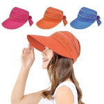 여름 여성 썬캡 모자 쿨 가비온 플라워리 캡