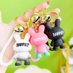 토끼 방울 키링 가방걸이