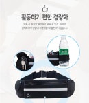 슬림 힙색 허리에차는 가방 크로스 골프 벨트 주머니