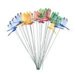 인공잠자리 나비 정원 장식 야외 말뚝 마당 식물 스틱 GD14467