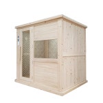 가정용 건식 사우나 찜질방 홈 실내 이동식 간이 편백 원적외선 1인용 극한직업 출연 C3