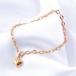 골드퀸즈 통통이 하트 팔찌