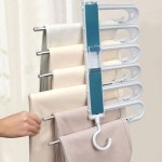 공간 활용 바지 걸이 고급 논슬립 수납 정리 옷걸이 바지걸이 논슬립옷걸이 아기옷걸이 모자걸이