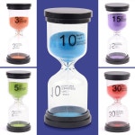 유리 모래시계 30분 반신욕 타이머 사우나 모래시계