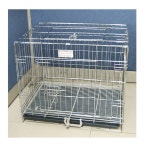 강아지 하우스 케이지 사각 철장 중 배변판포함 집