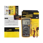 FLUKE 17B 디지털 멀티미터 테스터 TL75 테스트 리드 소프트 케이스 DMM KCH17