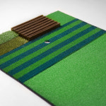 스크린골프 전용 매트로 골프존 타석 발판매트 1100x1300mm