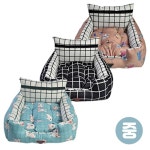 반려동물 쿠션 방석 엘리시아 뉴아도라 침대 대형