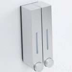 2구 고급 호텔 모텔 샴푸통 벽설치 바디워시 욕실