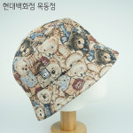 햇츠온 햇츠온 여성 남성 사계절 버킷햇 벙거지 빈티지 챙 햇 골프 모자 면 AA H2135-016BGN