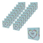 ABM ABM 에이비엠코리아 플라워 땡큐 쇼핑백 20p