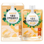 엠에스바이오텍 RAWEL 하루한끼 식물성 단백질쉐이크 인절미 40g
